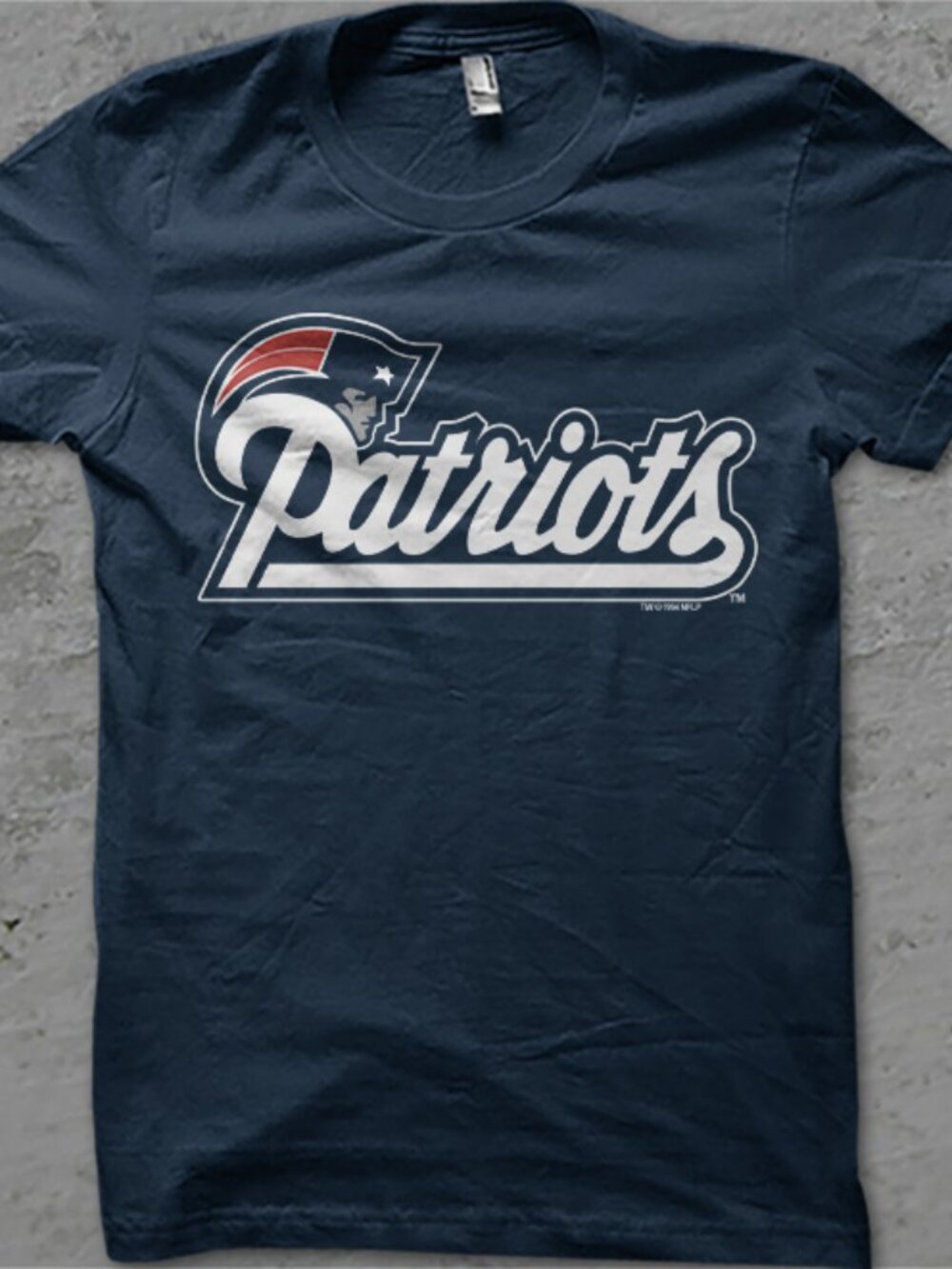 Vintage New England Patriots Logo Crewneck Shirt, Retro 90s NFL Patriots Shirt